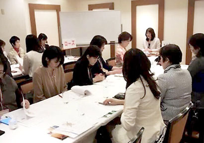 女性起業セミナーでの様子